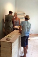 Building a coffee counter